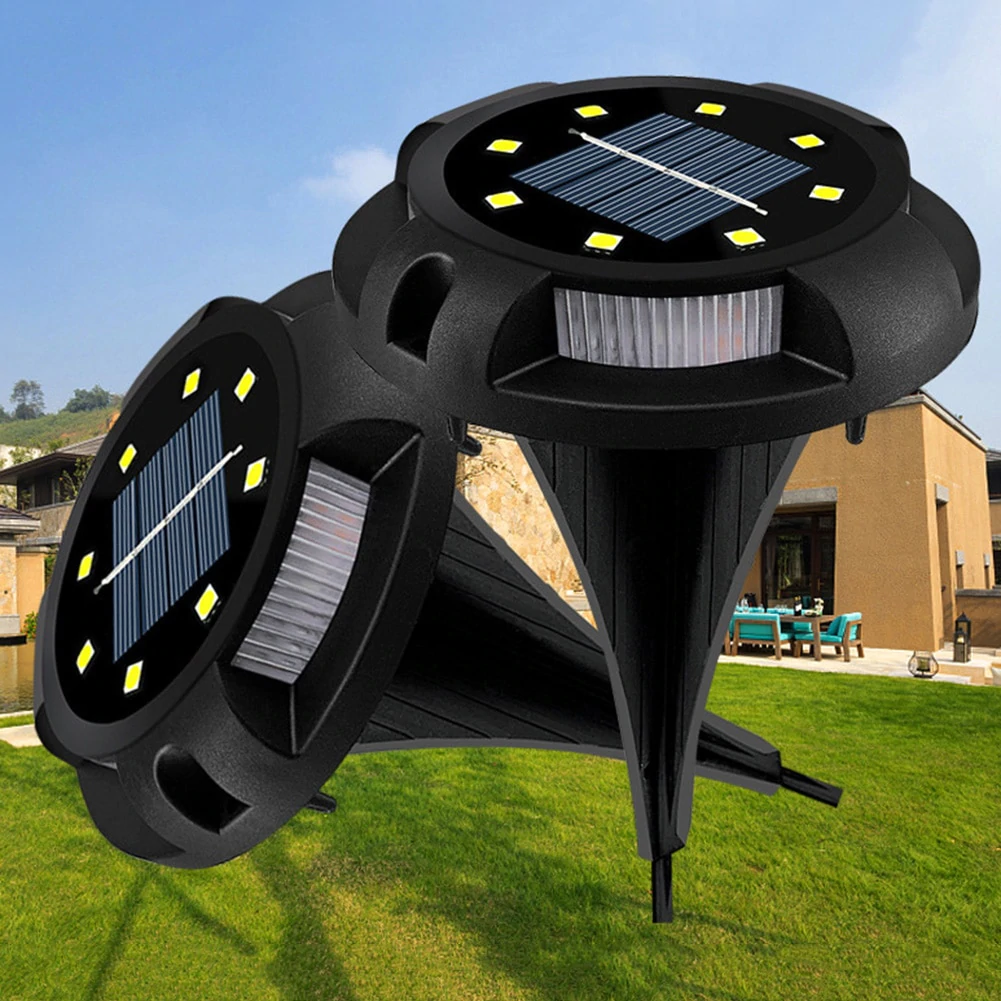 Spot solaire Smart Garden Sol Noir Aluminium (4 Unités)