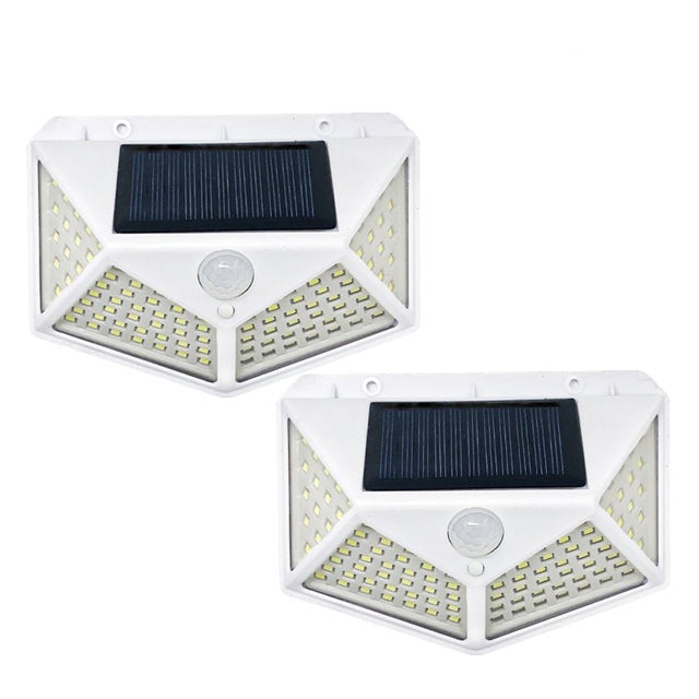 Lot de 2 Appliques solaire avec capteur de mouvement