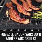 Lot de 2 Grilles antiadhésives pour BBQ