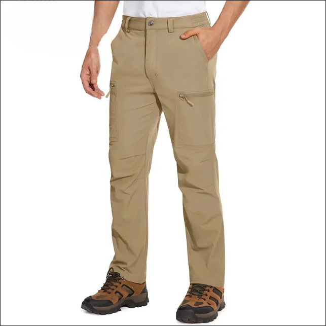 Pantalon de Randonnée Imperméable avec Multi-Poches pour Homme