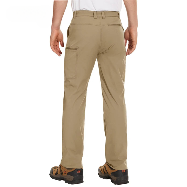 Pantalon de Randonnée Imperméable avec Multi-Poches pour Homme