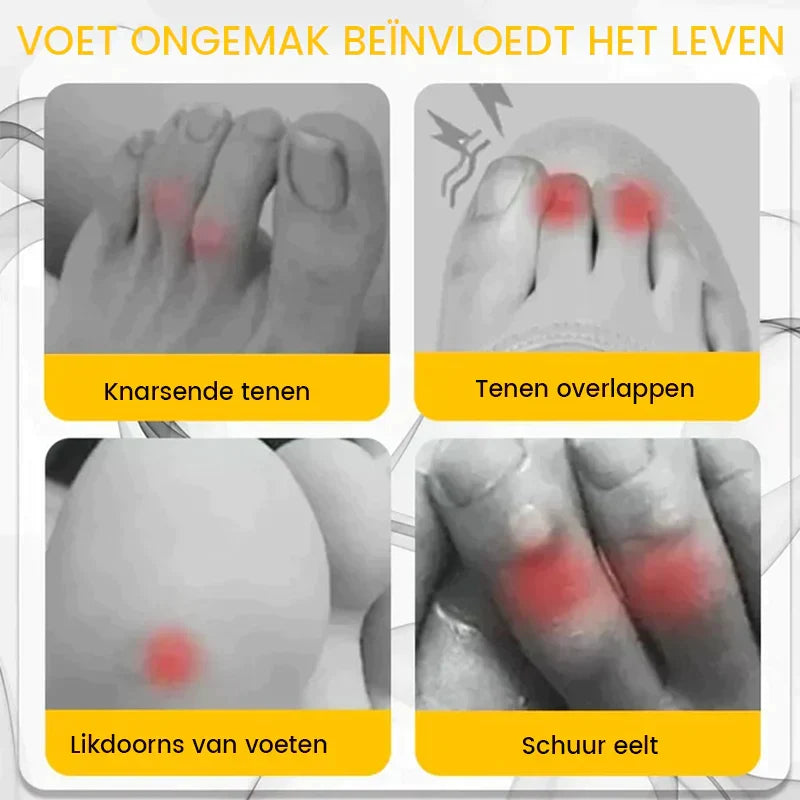 10 Paires de Protège-orteils anti-friction et silicone