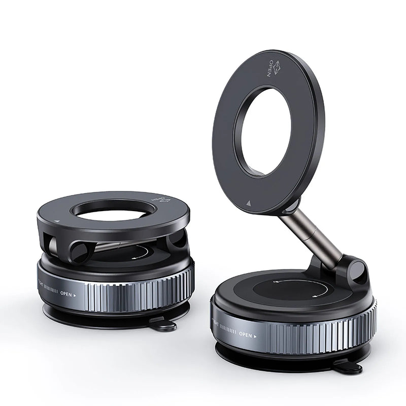 Fixation Téléphone Aimantée Pliable pour Voiture & Bureau - 360° Réglable
