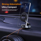 Fixation Téléphone Aimantée Pliable pour Voiture & Bureau - 360° Réglable