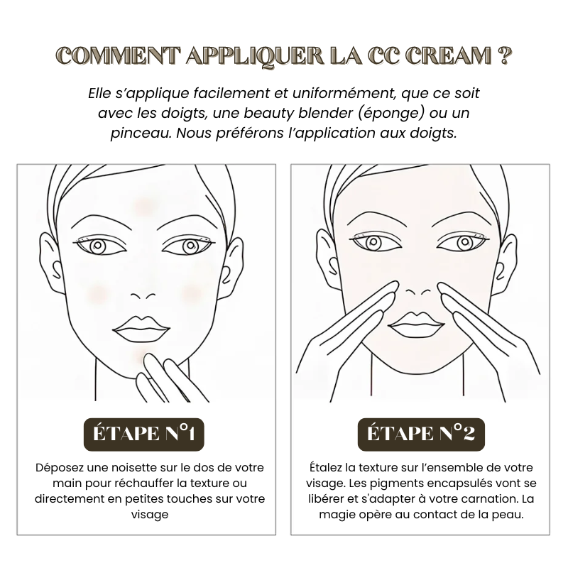 CC Cream - Crème correctrice teint zéro défaut