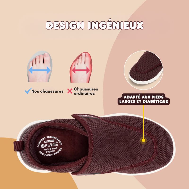 Chaussures Orthopédiques pour toutes pathologies - Scratch XXL