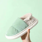 Pantufla de invierno acogedora y cómoda