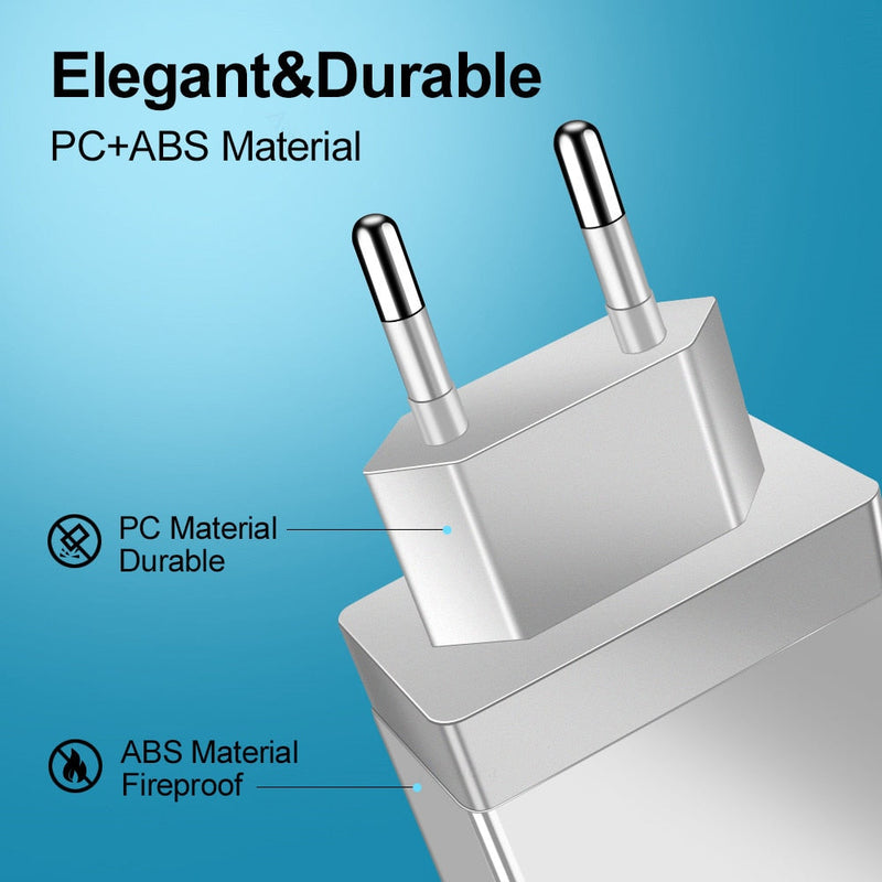 Chargeur 4 Ports USB - Rapidité +