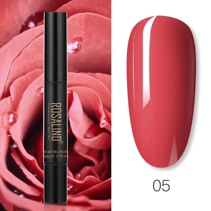 Esmalte semipermanente 3 en 1 en formato lápiz