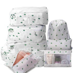 Sacs organisateur compressé pour valise - Set de 8 pièces