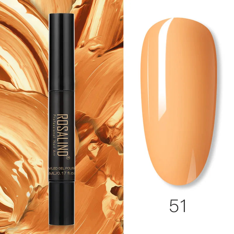 Esmalte semipermanente 3 en 1 en formato lápiz