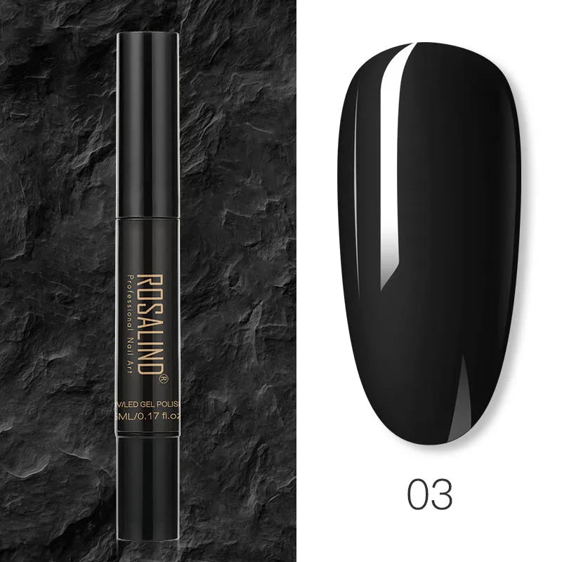 Esmalte semipermanente 3 en 1 en formato lápiz