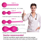 TRIO KEGEL - Kit de boules de Geisha & Vibro