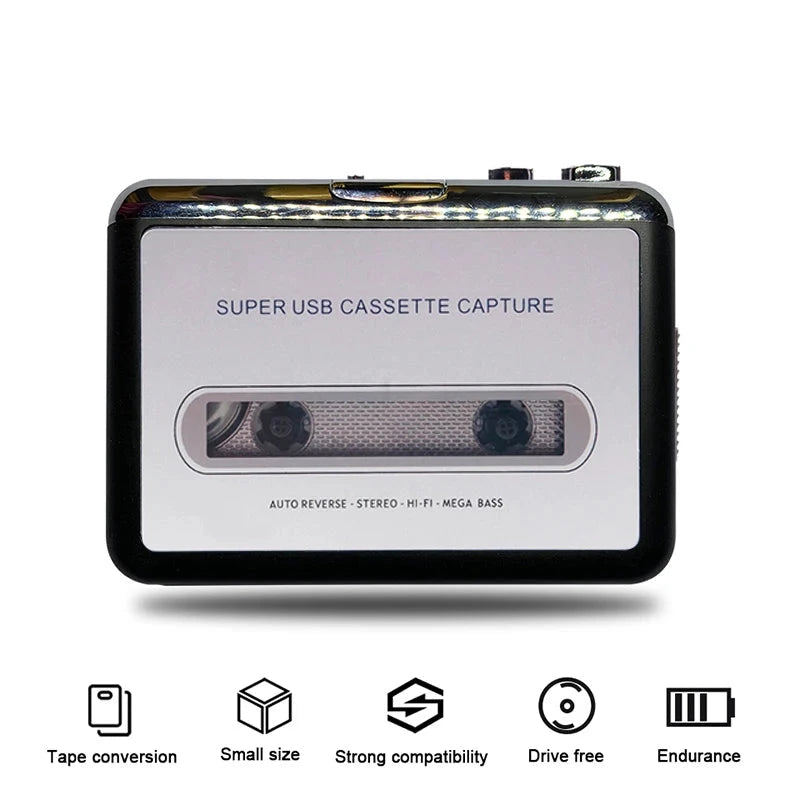 Lecteur convertisseur de cassette vers MP3