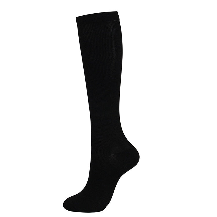 Lot de 2 Paires de Chaussettes de Compression Anti Varices