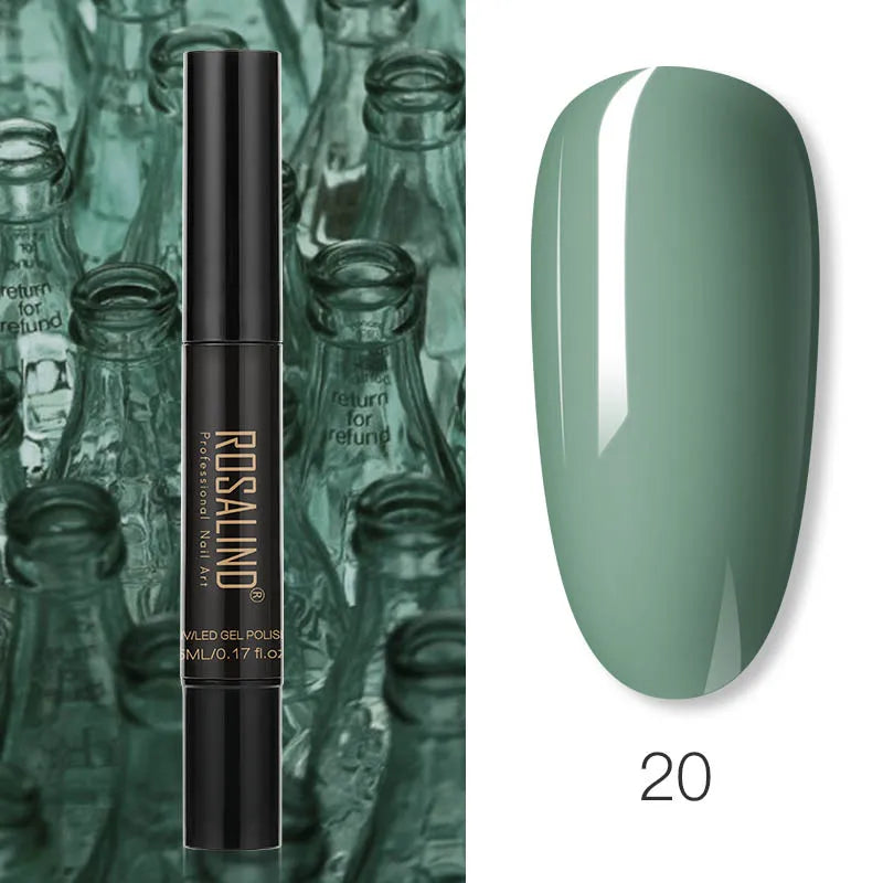 Esmalte semipermanente 3 en 1 en formato lápiz