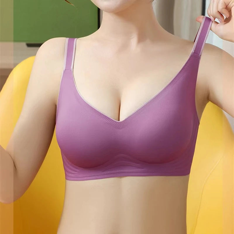 Soutien-gorge sans couture et sans armature Confort+