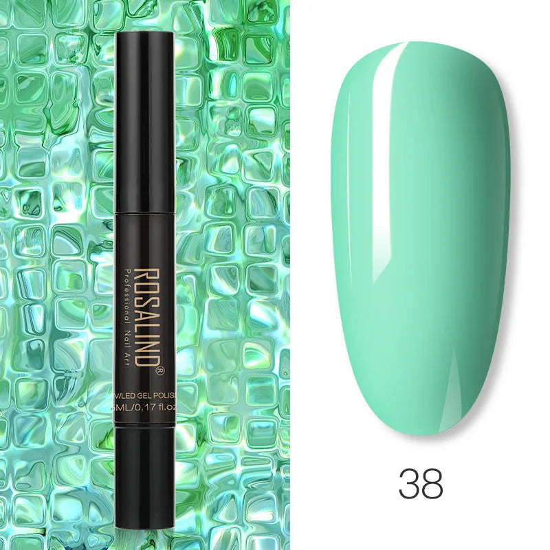 Esmalte semipermanente 3 en 1 en formato lápiz