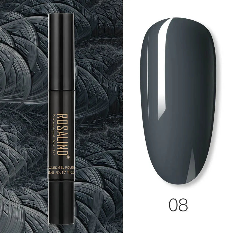 Esmalte semipermanente 3 en 1 en formato lápiz