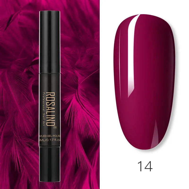 Esmalte semipermanente 3 en 1 en formato lápiz