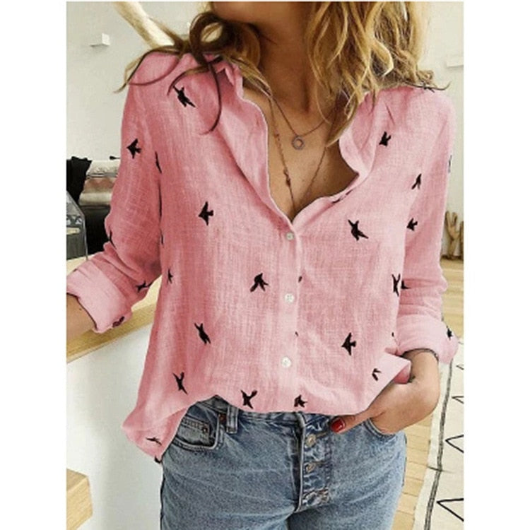 Rose - Hirondelles / S,Rose - Hirondelles / M,Rose - Hirondelles / L,Rose - Hirondelles / XL,Rose - Hirondelles / XXL,Rose - Hirondelles / XXXL,Rose - Hirondelles / 4XL,Rose - Hirondelles / 5XL
