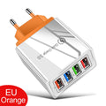 Chargeur 4 Ports USB - Rapidité +