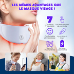 Masque Visage & Cou Anti-âge Luminothérapie 7 Couleurs