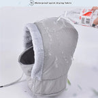Cagoule Polaire Thermique Froid eXtrême - Cache-cou intégré