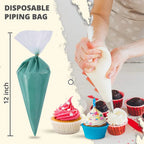 Lot de 100 Poches à Douille pour Pâtisseries - 3 Tailles