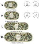 BOTANIC - Tapis de cuisine floral antidérapant
