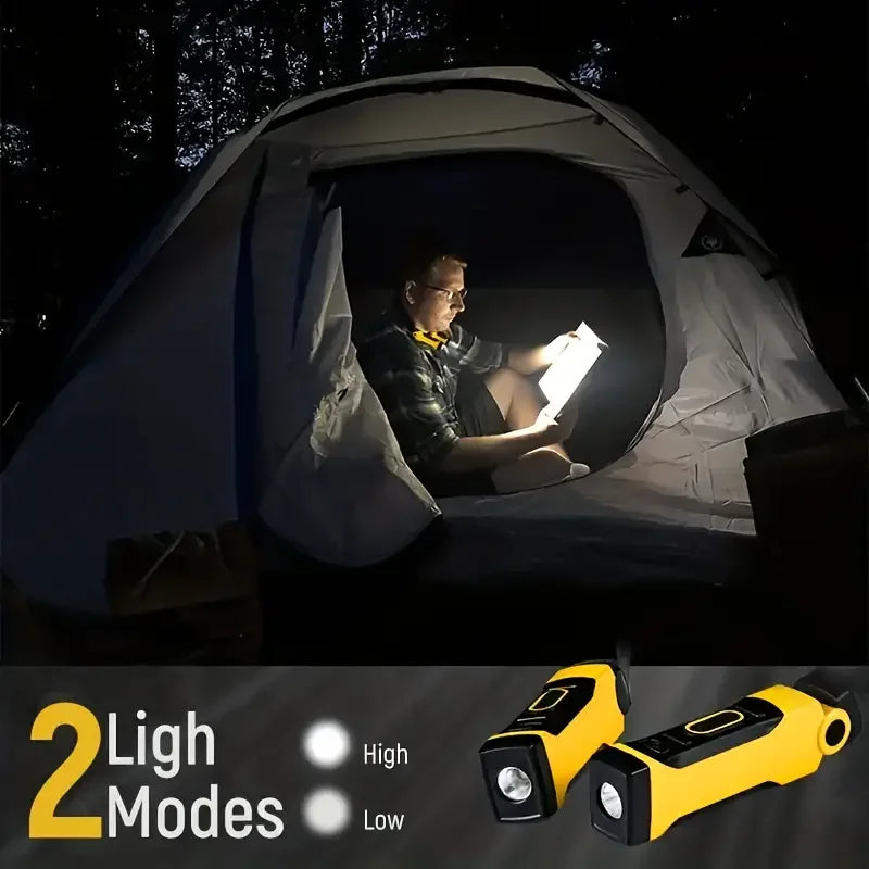 Lampe de Cou LED Rechargeable – 2 Modes pour Bricolage, Lecture et Sport