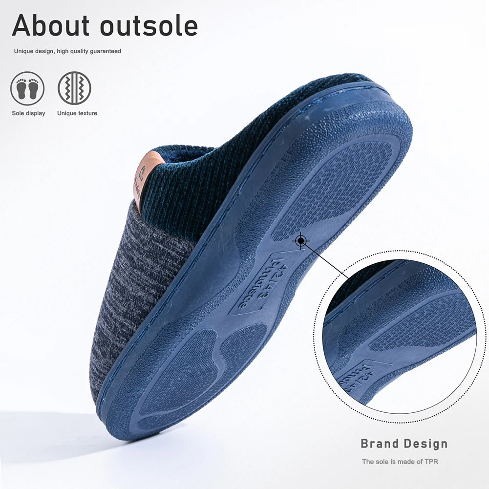 Chaussons Intérieurs Homme – Élégance & Chaleur