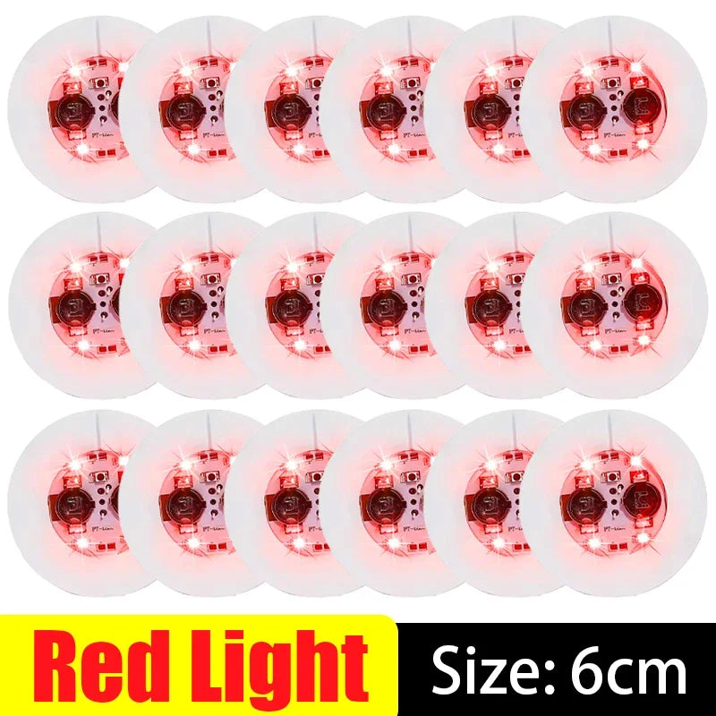 Posavasos LED luminosos a pilas