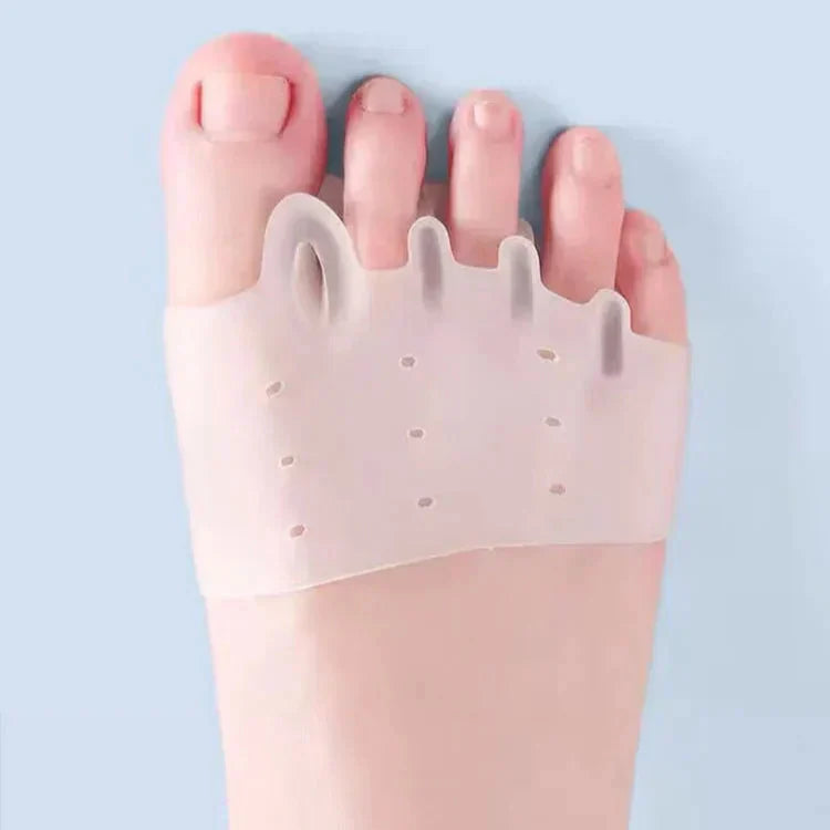 4x Coussinets en Silicone pour l'avant-pied - Alignement des orteils