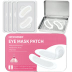 Lot de 4 Patchs pour Yeux Microneedling Réutilisables