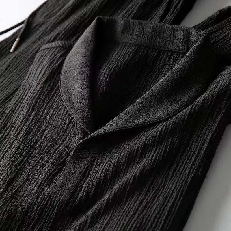 Ensemble décontracté Chemise et Pantalon fluide