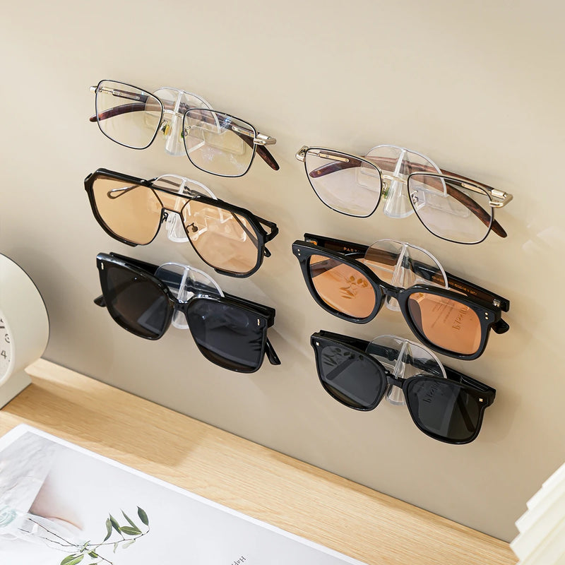 Porte-Lunettes Auto-Adhésif – Gain de Place - Lot de 8
