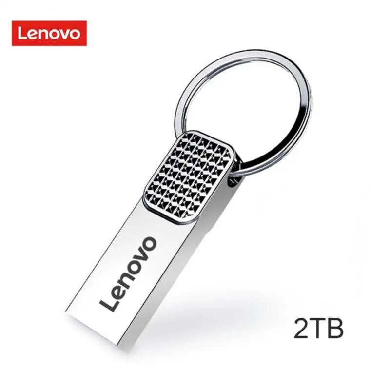 Lenovo - Mini clé USB 2TO en métal Haute Vitesse