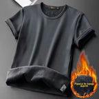 T-Shirt Thermique Doublure Polaire - Homme