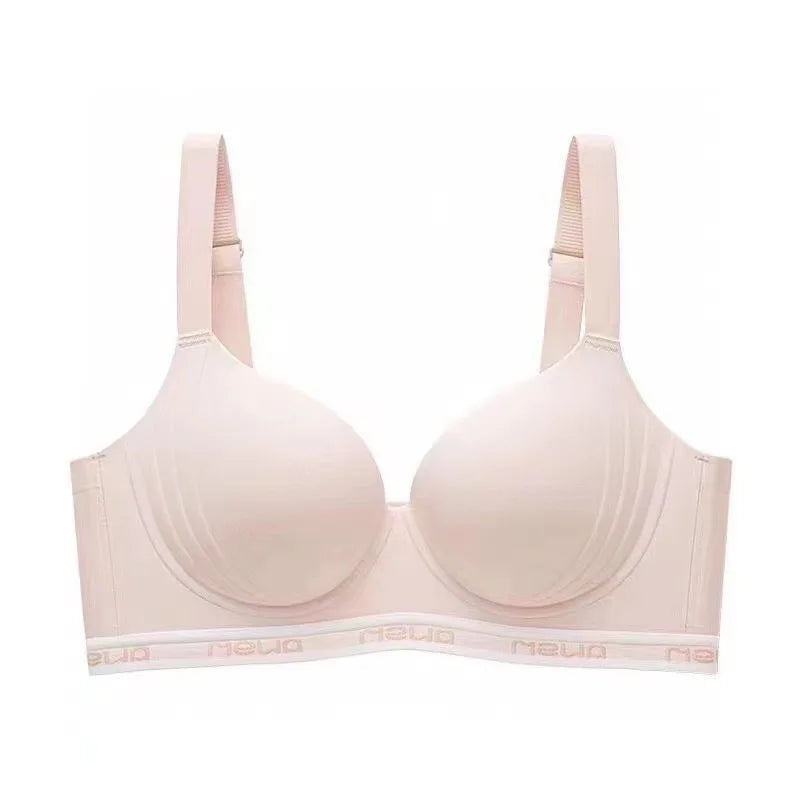 Seamless Ice Silk Push-Up Bra