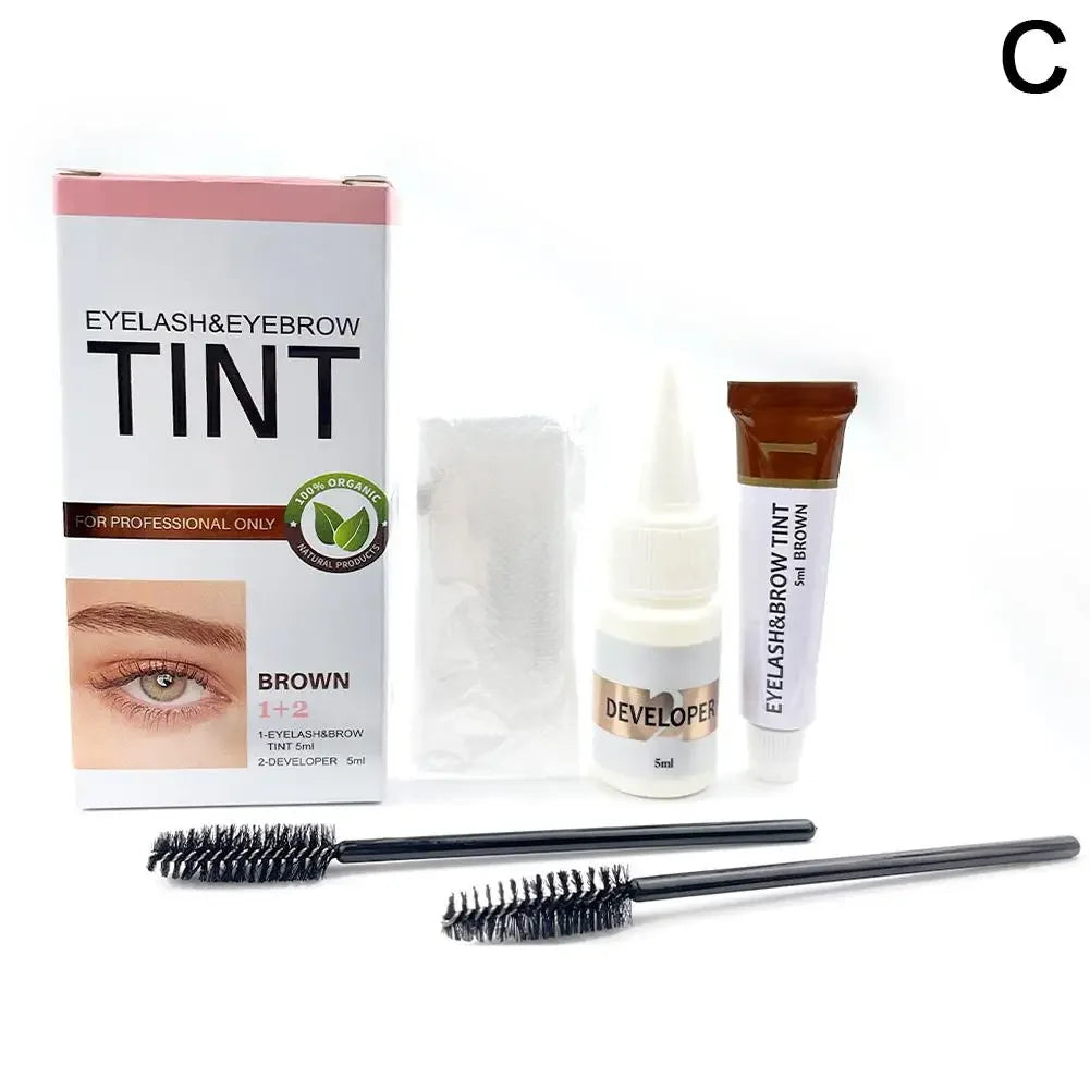 BROW & LASH Color - Kit Teinture Semi-Permanente Sourcils & Cils