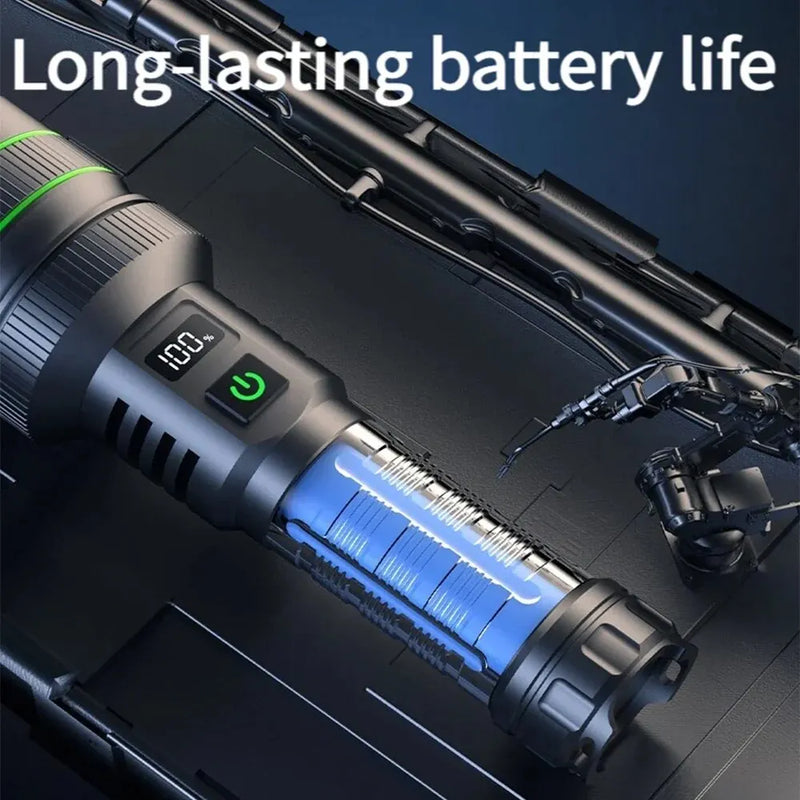 Lampe Torche LED 5 modes - ULTRA longue portée