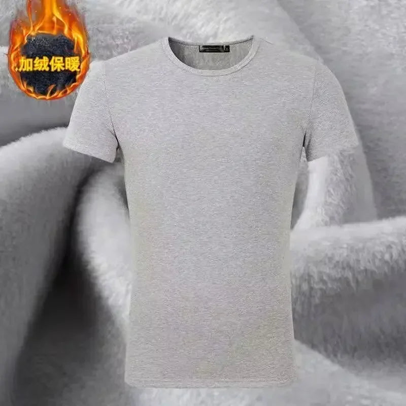 Camiseta térmica con forro polar - Hombre