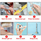 Brosse de Massage et Bain à Long Manche
