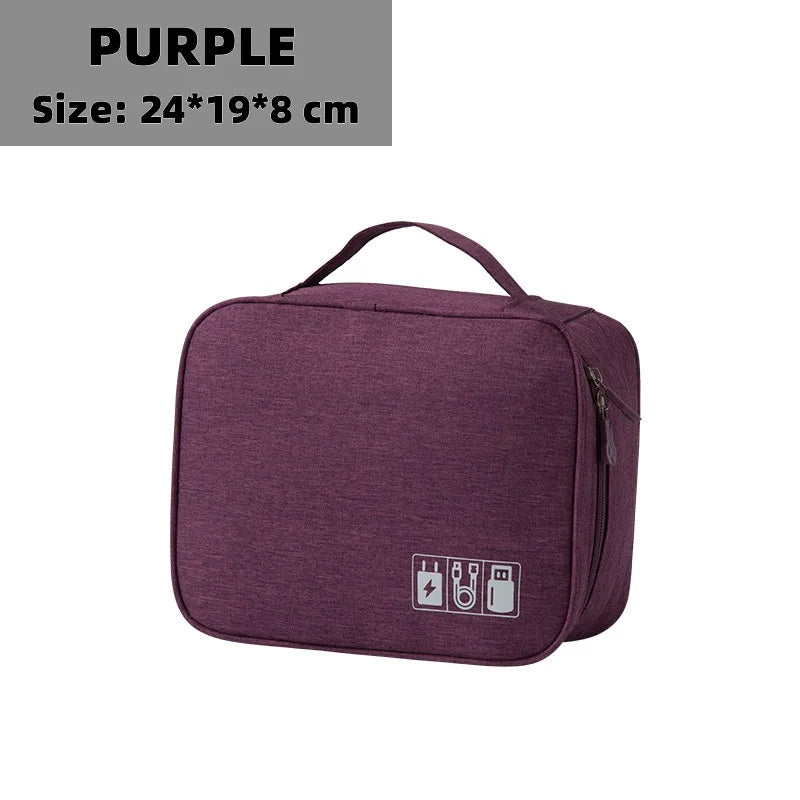 Travel Storage Bag for Electronic Accessories
