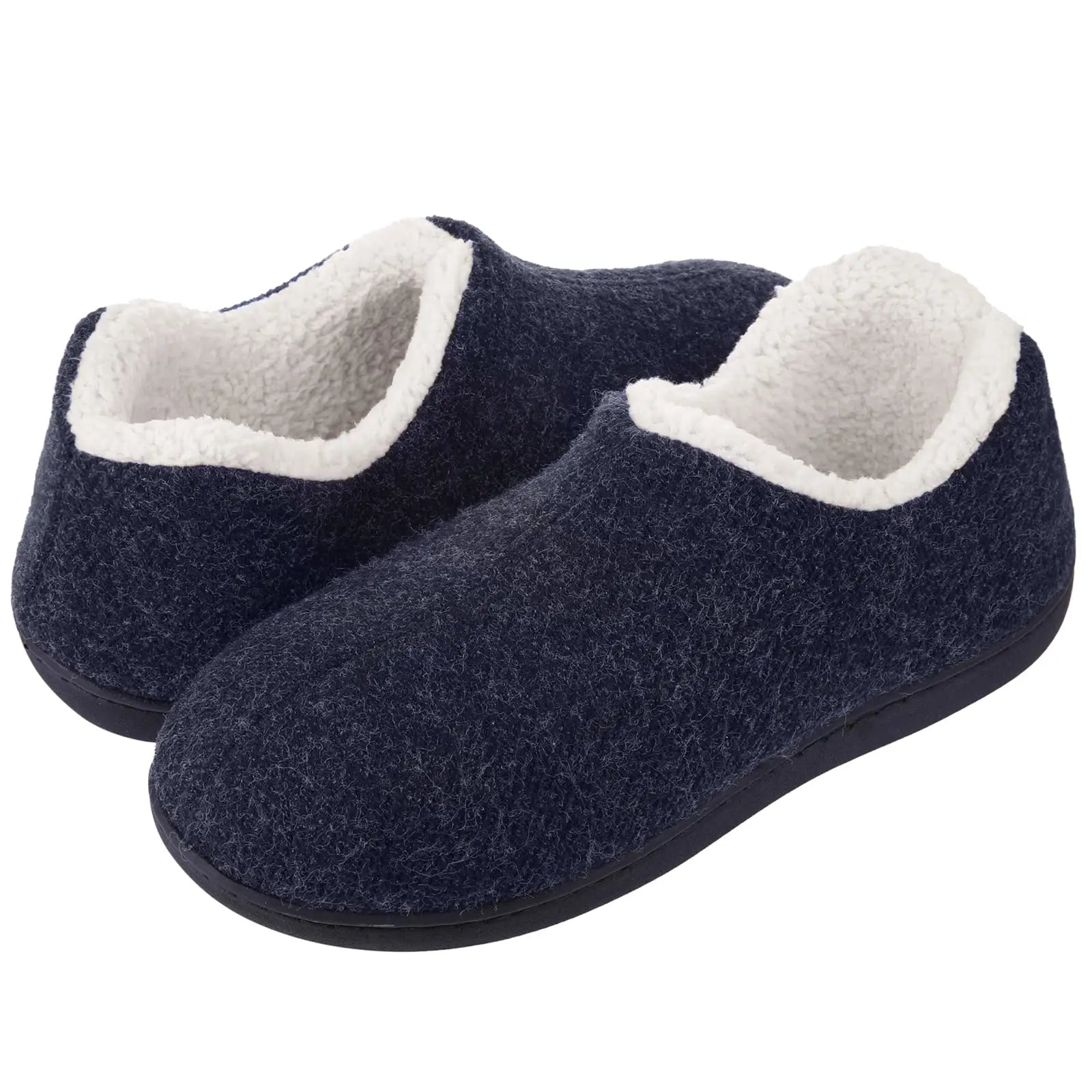 Chaussons Thermiques en Coton et Peluche Douce Antidérapants