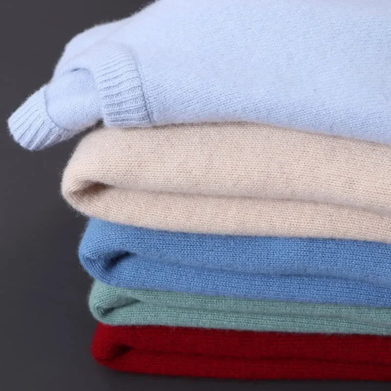 Pull col rond doux et intemporel pour Homme
