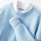 Pull col rond doux et intemporel pour Homme