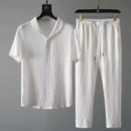 Ensemble décontracté Chemise et Pantalon fluide