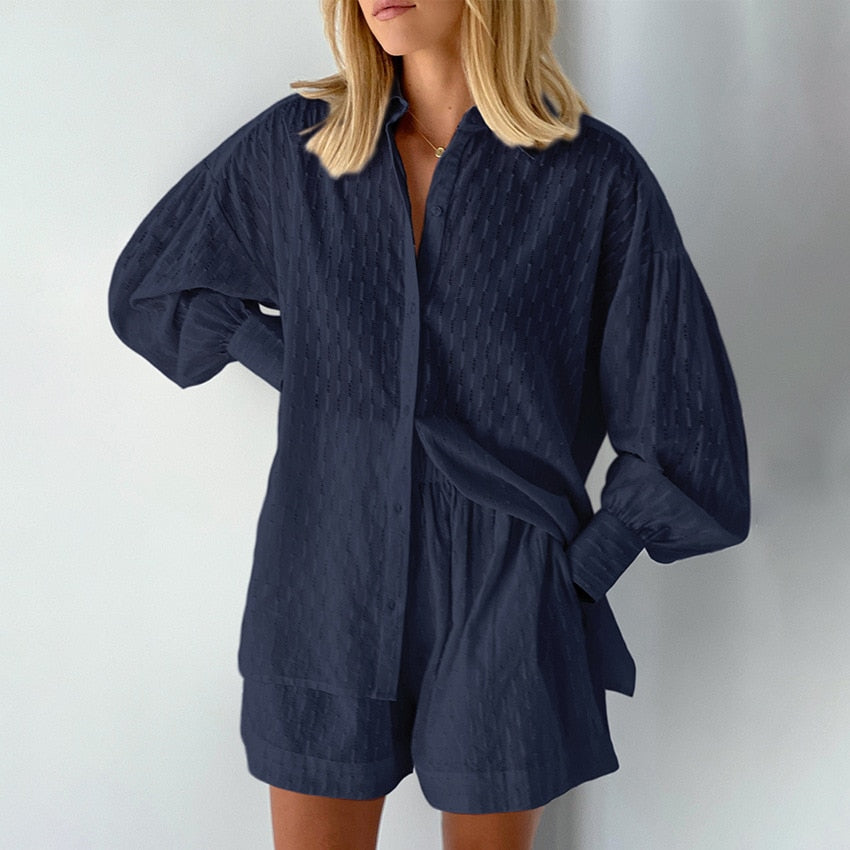 Ensemble 2PCS Chemise et short ultra-léger